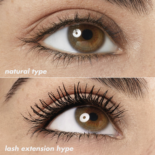 Máscara E.l.f. Lash Xtndr Con Tecnología De Tubos Pitch Blac