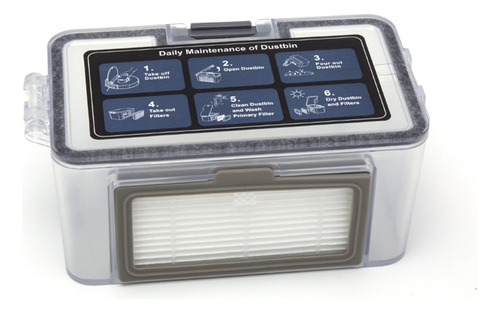 Cubo De Basura Para Robot Aspirador Mamnv Br150/br151 Box Ac