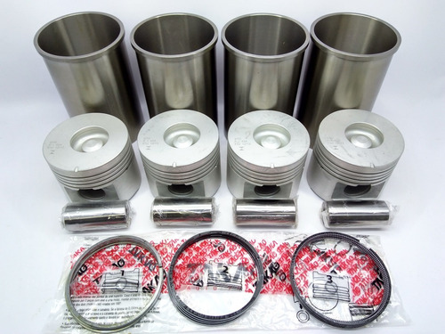 Imagem 2 de 4 de Pistão Com Anéis E Camisa De Cilindro Gmc 7110 4.3 8v