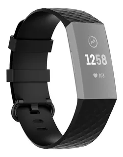 Pulseira Clássica Para Fitbit Charge 4 E Fitbit Charge 3