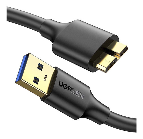 Cable Ugreen Usb 3.0 Micro Usb 3.0 0.5 Metros 10840 Black