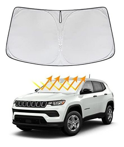 Sun Shade Custom Fit Para Jeep Compass 2017 2018 2019 2020