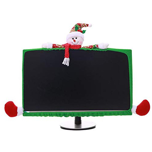 Cubierta De Monitor De Computadora De Navidad Pantallas...