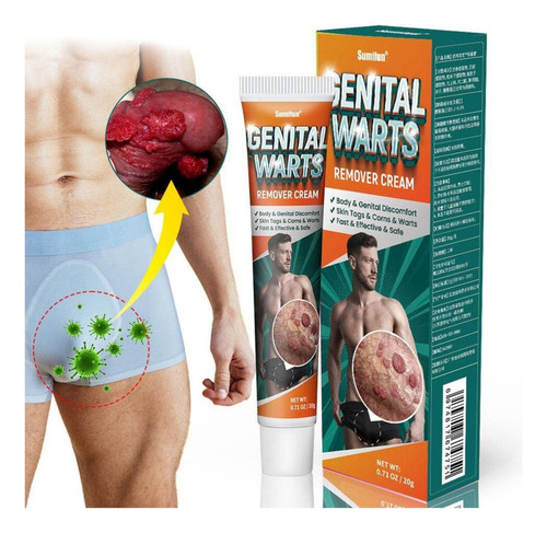 Crema Eliminadora De Verrugas Genitales Sumif Para Aliviar L