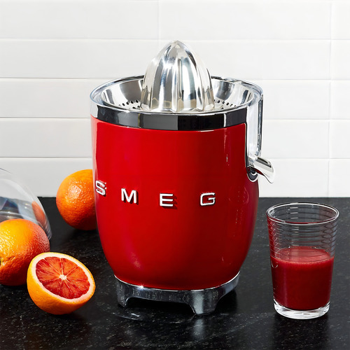 Exprimidor De Cítricos Smeg, Talla Única, Rojo
