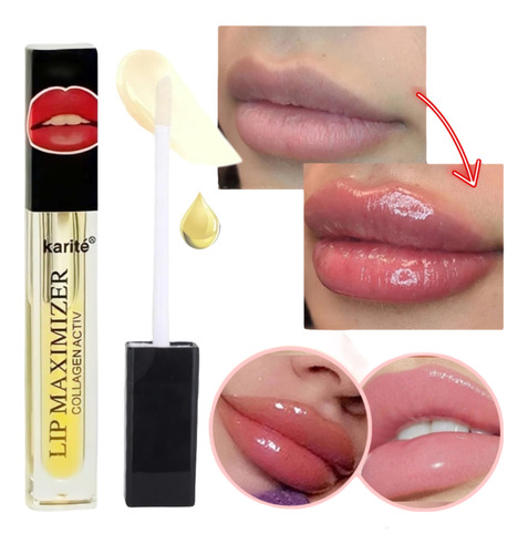 Labial Con Colageno Agrandar Labios Hidratado Maximizador