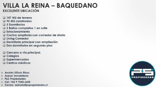 Imagen 15 de 15 de Villa La Reina - Baquedano