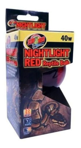 Lámpara nocturna con calentador Zoomed Nr-40 de 40 W a 110 V
