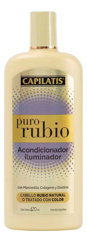 Capilatis Puro Rubio Shampoo + Acond + Tratamien + Aclarante