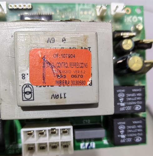 Tarjeta Inteligente Original Imbera Para Refrigerador Comerc (Usado)