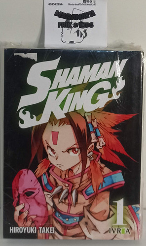 Libro Manga- Shaman King Vol 1 (2en1)- Hiroyuki Takei -ivrea