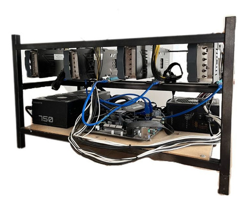 Rig Mineria Poco Uso - 4 Placas Rtx 3090 - 500 Mh/s