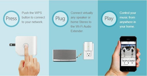 D-link Extensor D Audio Wi-fi Repetidor Inalambrico Dch-m225