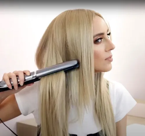 Plancha Cabello Digital Profesional Titanio Tornasol Iones
