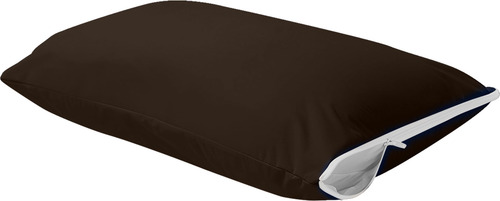 Protectores De Almohada Estandar A Prueba De Chinches 4 Pzs Marrón Liso
