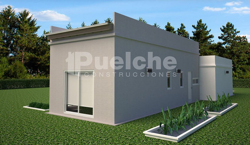 Amplia Casa A Construir, Estilo Minimalista (modelo Llanka) - 3 Ambientes/2 Baños - Totalmente En Ladrillos Y Hormigón - No Son Prefabricadas