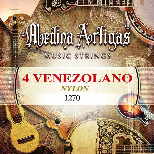 Encordado Cuatro Venezolano Nylon Medina Artigas 1270 Cuo