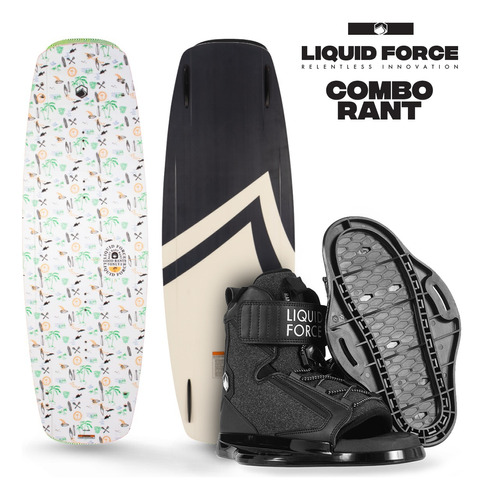 Liquid Force Wakeboard Combo Rant Kids