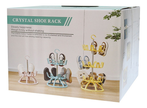 Zapatera Estante Base Zapatos 1-3 Niveles Colgable 12 Pares