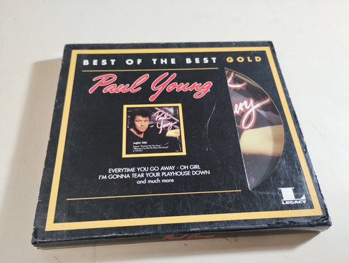 Paul Young - The Best Of - Cd Gold , Hecho En Mexico 