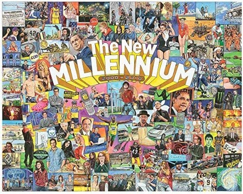 White Mountain Puzzles El Nuevo Milenio - Puzzle De 1000 P