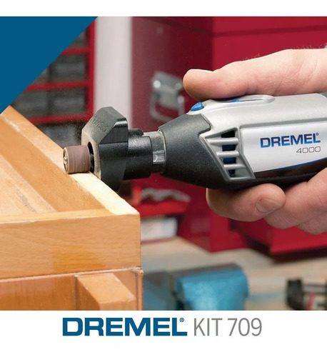 Imagen 4 de 5 de Kit Multiuso Dremel 709 110 Accesorios Para Mini Torno Caja