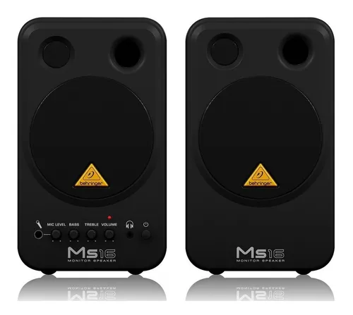 comprar Monitor Activo Behringer Ms16 Par 4 Pulgadas 8 Watts 