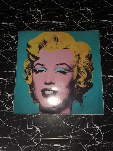 Calcomanía Marilyn Monroe Pop Art Sticker Pared 34,8x34,8cm