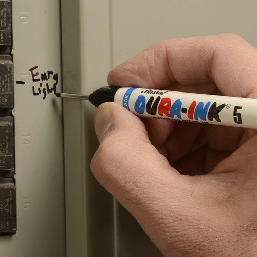 Imagen 7 de 10 de Marcador Micro Fibra Permanente Punta 1 Mm Markal Dura Ink 5