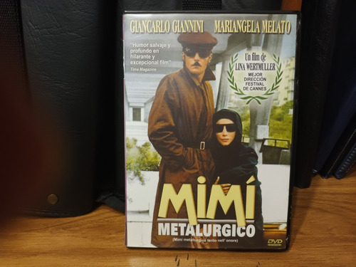 Mimi Metalurgico,de Lina Wermuller,en Dvd Original 140 (Usado)