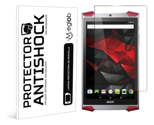 Protector Mica Pantalla Para Tablet Acer Predator 8