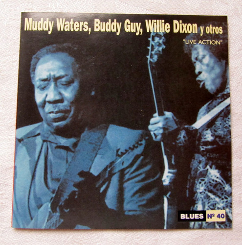 Muddy Waters,buddy Guy, Willie Dixon Y Otros Live Action Cd