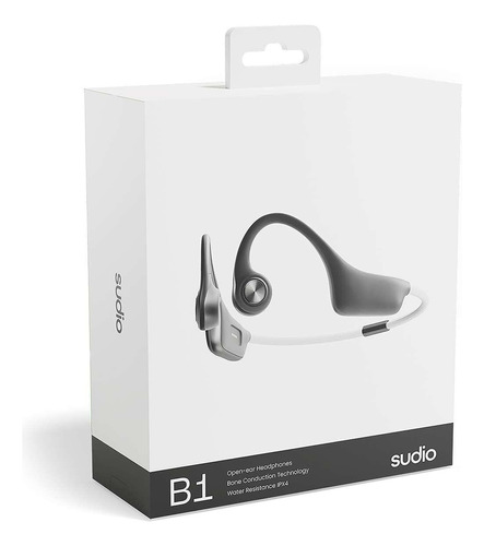 Sudio B1blk Auriculares Inalámbricos Bt De Conducción Ósea