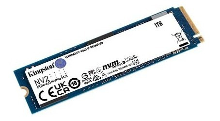 Unidad Ssd Kingston Nv2 1tb M.2 Nvme 4.0 3500mb 2100mb/s