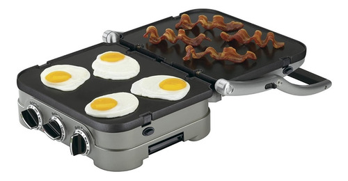 Asador Eléctrico 5 En 1 Cuisinart Gr-4n Control Temperatura