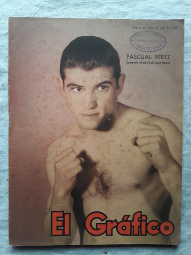 Revista El Grafico N° 1520 Año 1948 Pascual Perez Boxeo