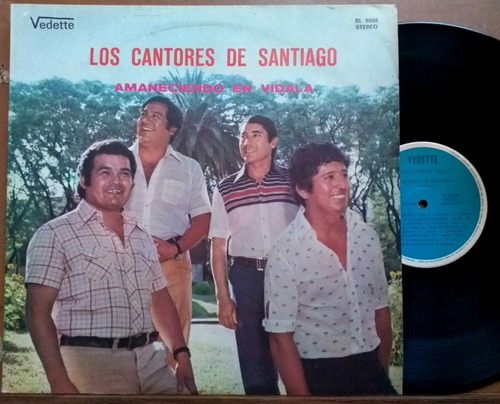 Los Cantores De Santiago - Amaneciendo En - Lp 1977 Folklore
