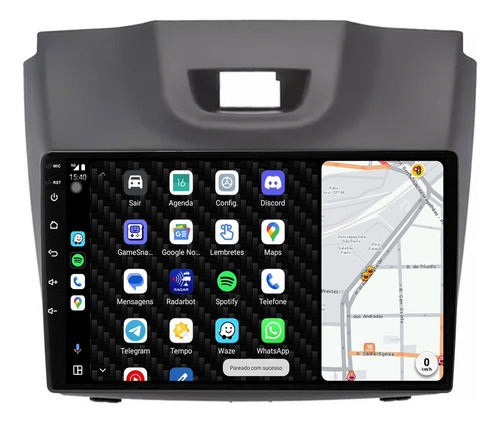 Multimidia S10 12/16 9p Adak G2 Android 14 Carplay 2gb 64gb