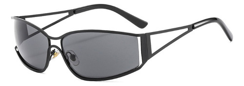 Gafas De Sol Hollow Out Trendy Gradient Para Mujer