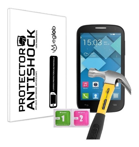 Protector De Pantalla Antishock Alcatel Pop C5