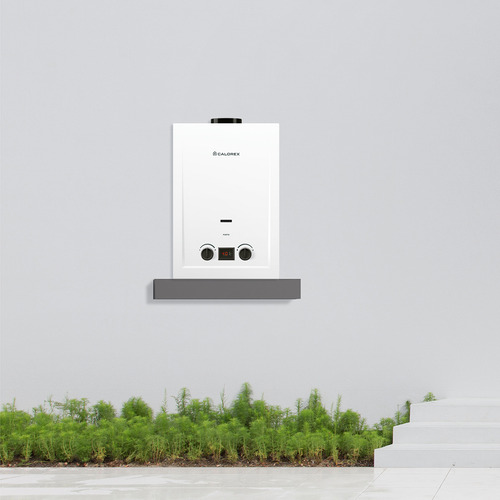 Boiler Calentador Instantaneo Basic 1 Serv Calorex Fortis 6l Color Blanco Tipo De Gas Gn