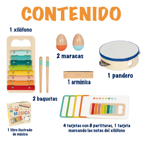 Juego De Instrumentos Musicales Para Niños | Mágicamente