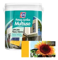 Comprar Pintura Acrílica Pisos - Multiuso Elbex 1lt Amarillo