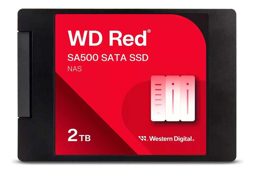 Ssd Wd Red Sa500, 2tb, 2.5 , 7mm, Sata 3.0 - Wds200t2r0a