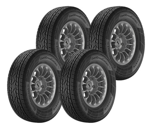 Kit 4 Llantas 225/55r18 98v Conticrosscontact Lx 2