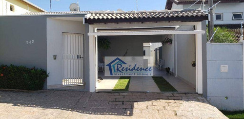 Casa Com 4 Dormitórios À Venda, 180 M² Por R$ 745.000 - Jardim Esplanada - Indaiatuba/sp - Ca0848
