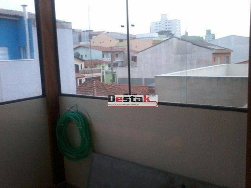 Imagem 11 de 17 de Cobertura Com 2 Dormitórios À Venda, 100 M² Por R$ 319.998,00 - Parque Das Nações - Santo André/sp - Co0051