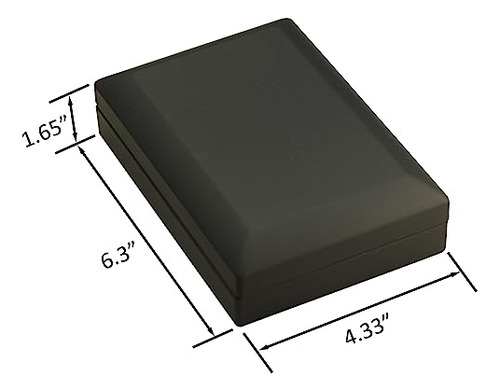 Collar Negro Con Diodo Emisor De Luz (led) Para Caja De CoLG