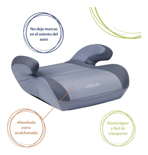 Autoasiento Booster Cosco Topside Organic Waves
