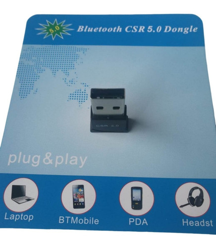 Bluetooth Usb 5.0 Pc Laptop Adaptador Usb Plug & Play